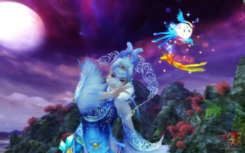 3D网游巨作《诛仙2·新世界》天华仙子图赏 