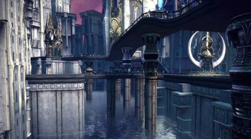 《TERA》最新官方截图揭秘钢铁都市凯尔托_