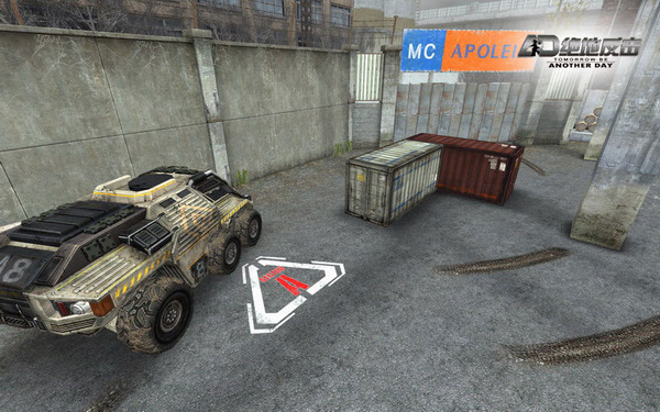 爆破模式下的A爆破点