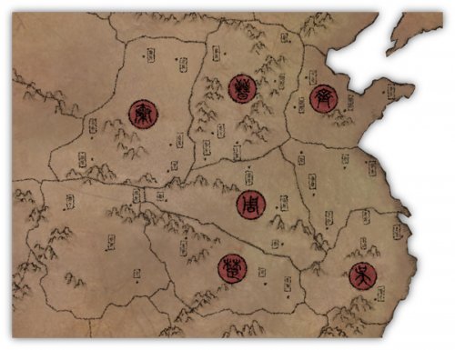 历史题材网游《战国》地图风物:秦国