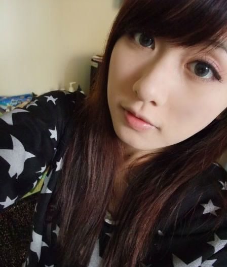 超完美脸蛋!台湾清纯游戏<em>正妹长发</em>自拍_游戏美